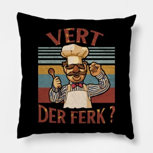 VERT DER FERK VINTAGE Pillow