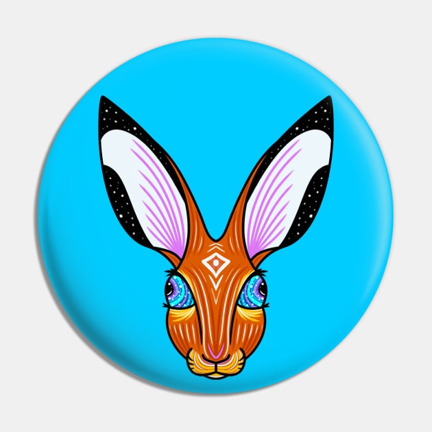 The Hare Pin by DeguArts