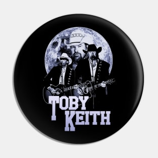 toby keith bootleg vintage design Pin