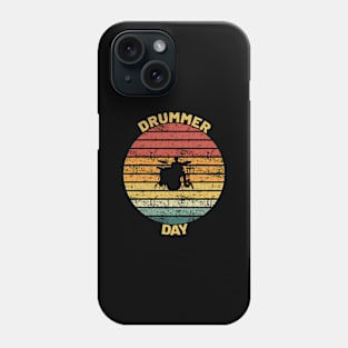 DRUMMER RETRO Phone Case