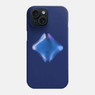 Blue crystal Phone Case