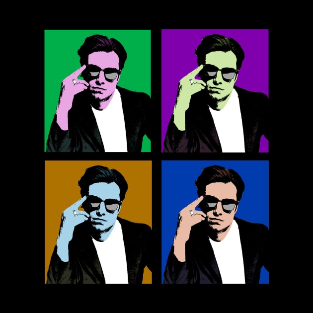 Sebastian Stan Andy Warhol Squared by RustedSoldier