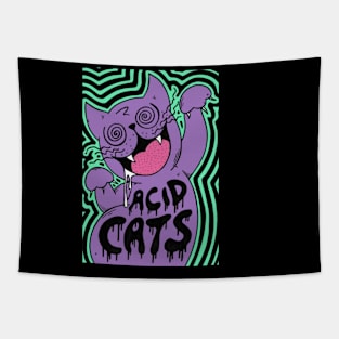 Acid cat Tapestry