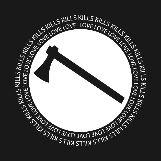 Disover [Yandere] Love Kills (White) - Yandere - T-Shirt