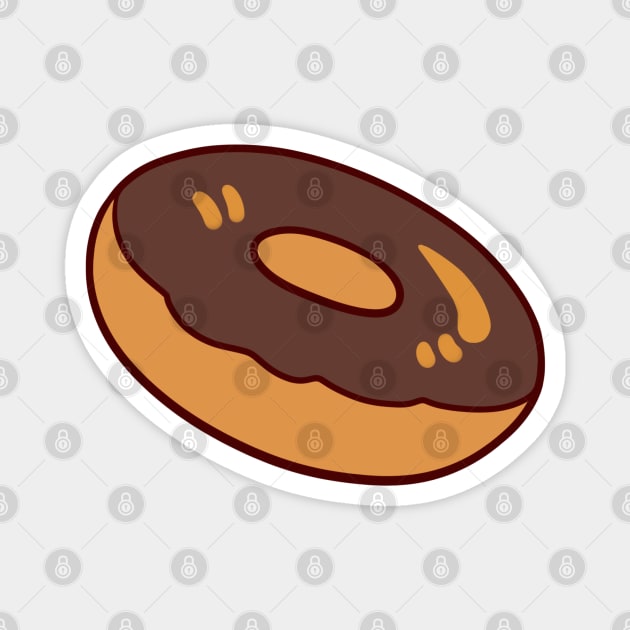 Chocolate Donut Magnet by Yukiin