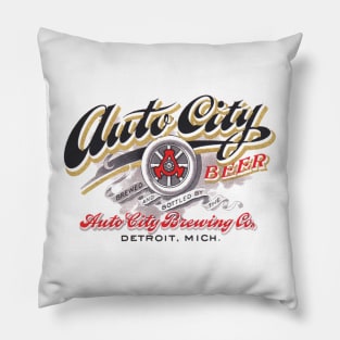 Auto City Beer Pillow