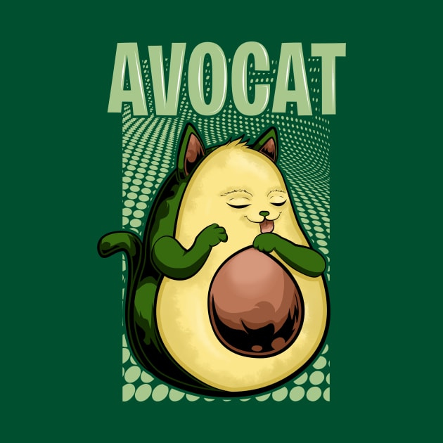 cat avocado funny by the house of parodies