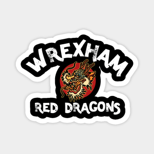 Wrexham, the red dragons Magnet