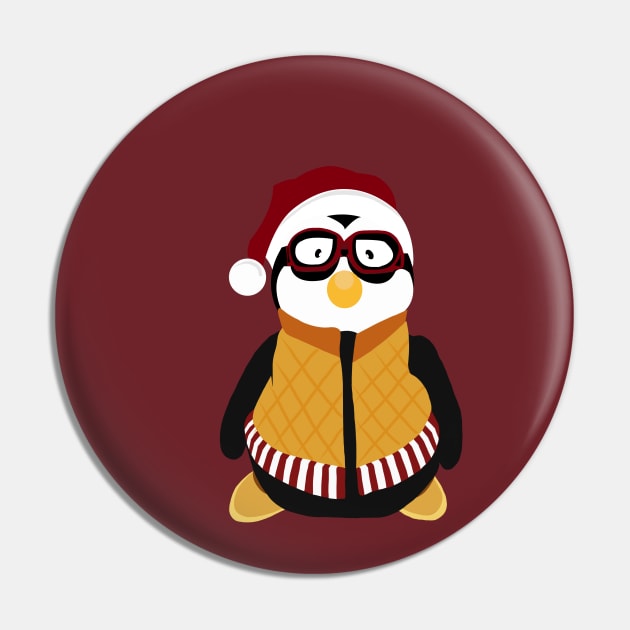 Hugsy Santa Pin by behindthefriends