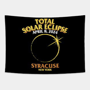 Total Solar Eclipse 2024 - Syracuse, NY Tapestry