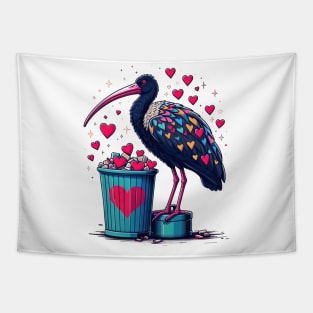 valentine bin chicken Tapestry