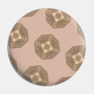 octagon Pattern design Pin