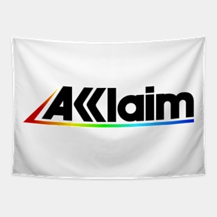 Acclaim Video Game Logo Tapestry