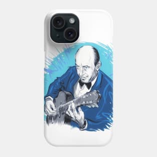 Charlie Byrd - An illustration by Paul Cemmick Phone Case