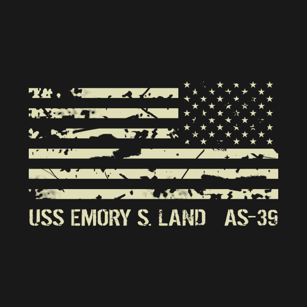 USS Emory S. Land by Jared S Davies