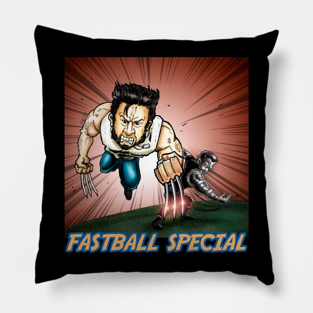 Fastball special Pillow by CIZDIBUJOS