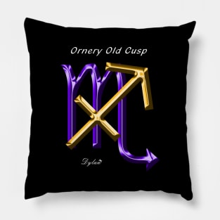 Sagittarius Scorpio Cusp Ornery Pillow