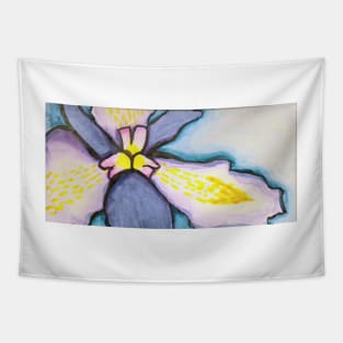 Intimate Iris Tapestry