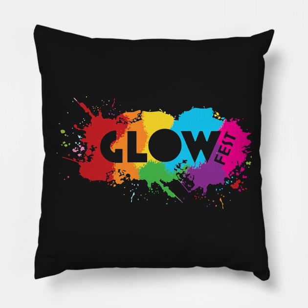 GLOW FEST Pillow by Heyday Threads