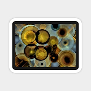 yellow circles Magnet