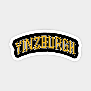 YINZburgh - Black 1 Magnet