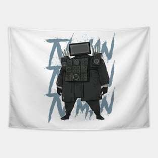 TV MAN SKIBIDI TOILET Tapestry