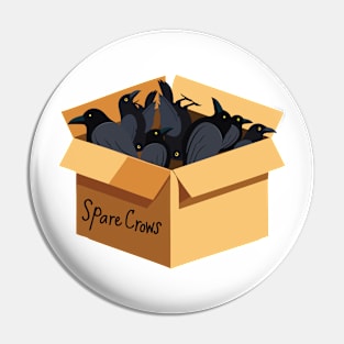 Spare Crows Pin