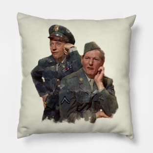 Wallace & Davis (White Christmas) Pillow