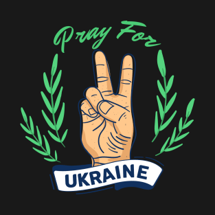 Pray for ukraine Russia Putin Puck Futin stand with ukrain T-Shirt