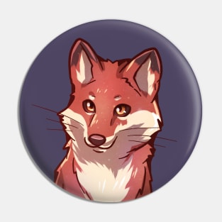 Pocket Cute Red Fox Pin