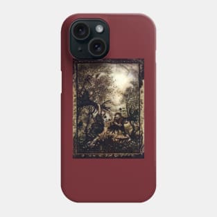 The Valiant Little Tailor - Arthur Rackham Phone Case