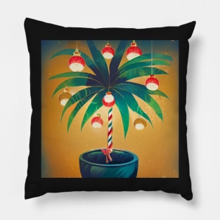 A Tropical Christmas Pillow