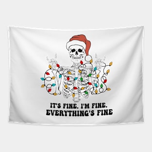 Christmas Skeleton, Everything is Fine Tapestry