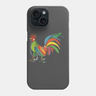 Punky Rooster Solo Phone Case