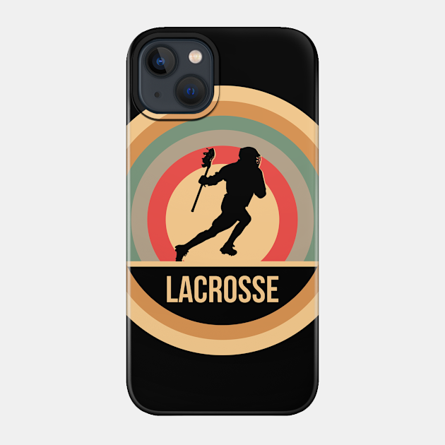 Retro Vintage Lacrosse Gift For Lacrosse Players - Lacrosse - Phone Case