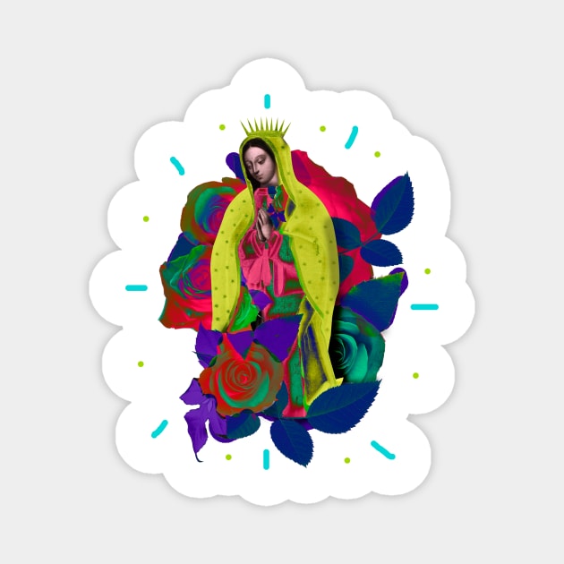 Virgen de Guadalupe Magnet by tortumarc