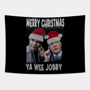 Merry Christmas Ya Wee Jobby Tapestry