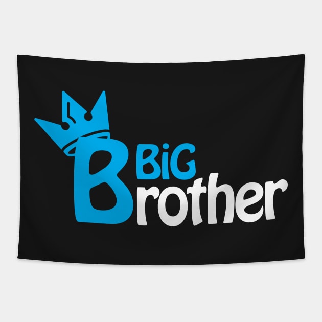 Big Brother Baby Announcement Tapestry by GDLife