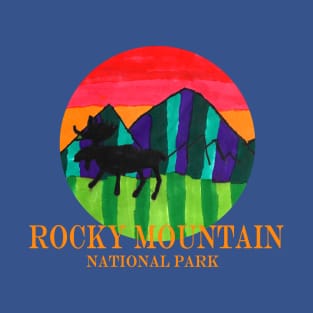 Rocky Mountain National Park Design T-Shirt