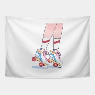 Sailor Rollerblading Tapestry