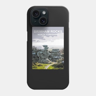 Brimham Rocks North Yorkshire England UK Phone Case