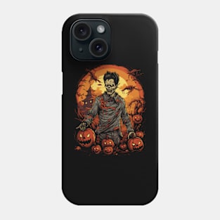 Creepy and Cool Halloween Korean Zombie Phone Case