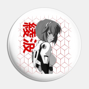 Evangelion Asuka Design Pin