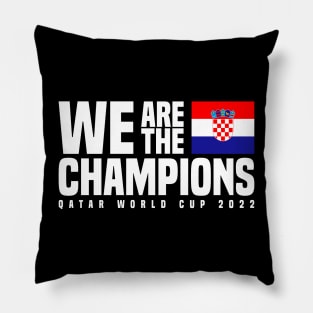 Qatar World Cup Champions 2022 - Croatia Pillow