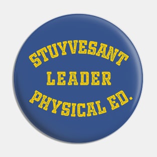 Stuyvesant  Physical Ed Distressed Pin