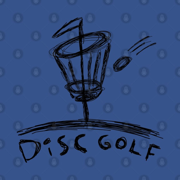 Disc Golf Scribble by DiscGolfThings