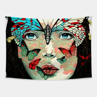 Butterfly Princess No. 1: Perfection is Overrated Tapestry