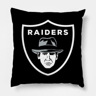Indiana Raiders (Jones 81 – Double sided T-shirt design) Pillow