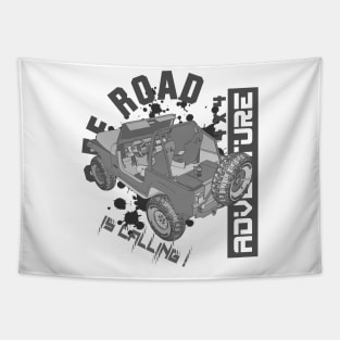 Off Road Adventure Tapestry