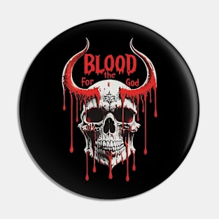 Blood Skull Pin